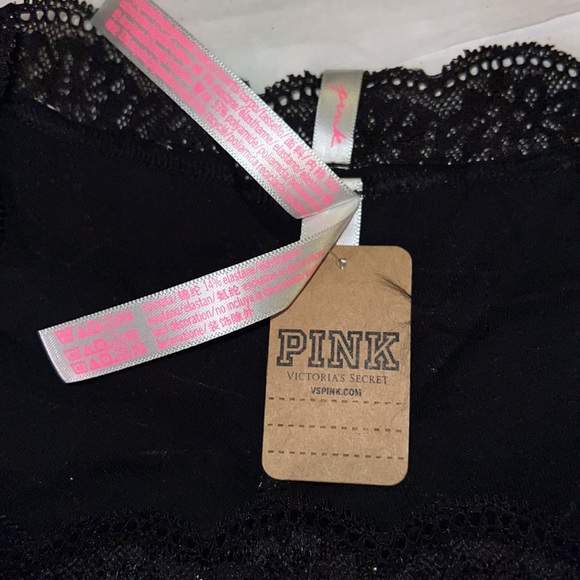 (L) Victoria’s Secret PINK PINK EVERYDAY LACE-TRIM CHEEKSTER PANTY - Picture 13 of 13